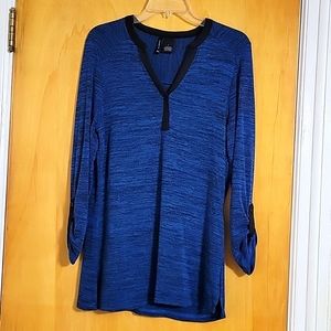 New Directions, Large, Blue & Black tunic
